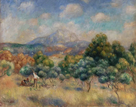 Montagne Sainte-Victoire (Paysage)