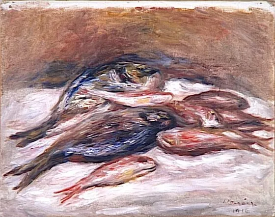 Nature morte aux poissons