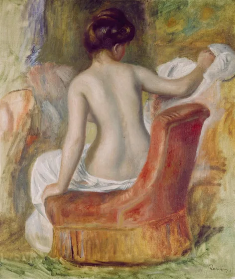 Nu au fauteuil