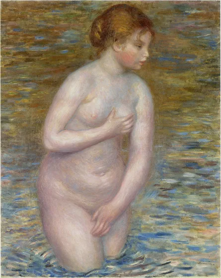 Nu dans l'eau