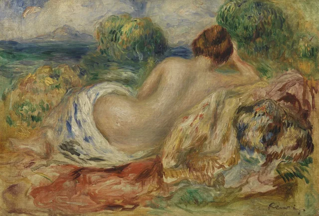 Desnudo en un paisaje