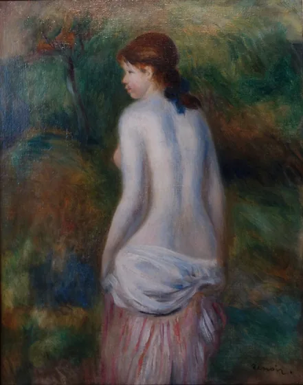 Nu dans un paysage
