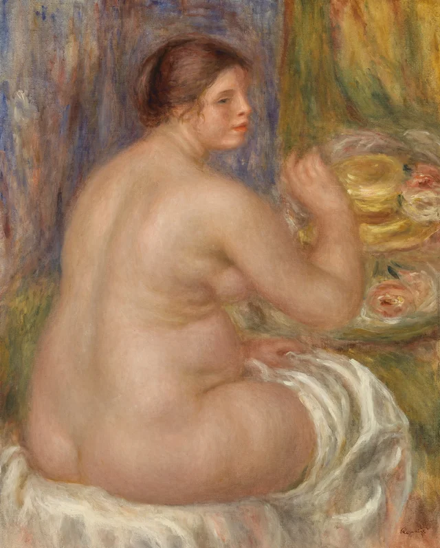 Nude from the Back (Nu de dos), Pierre-Auguste Renoir