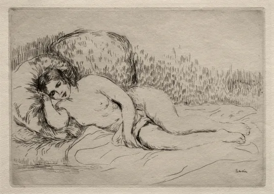 Nude Woman Reclining