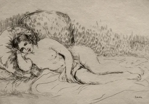 Nude Woman Reclining
