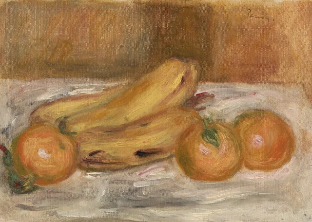 Naranjas y plátanos