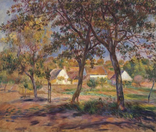Outskirts of Pont-Aven, Pierre-Auguste Renoir