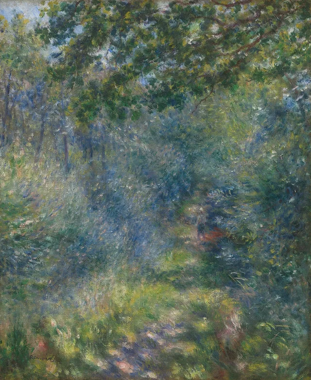 Path in the Forest, Pierre-Auguste Renoir