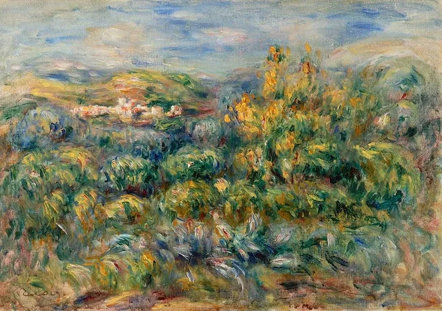 Paisaje en Cagnes