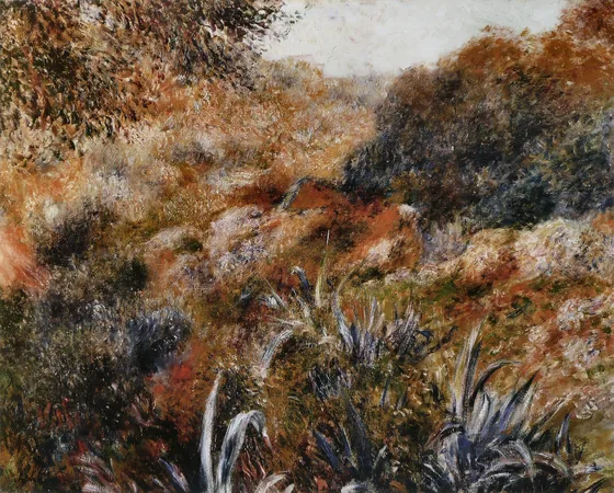 Paysage algérien, le ravin de la femme sauvage