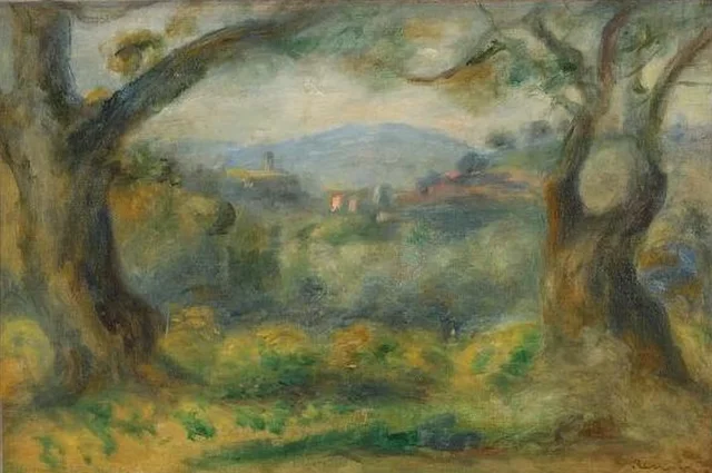 Paisaje en Les Collettes