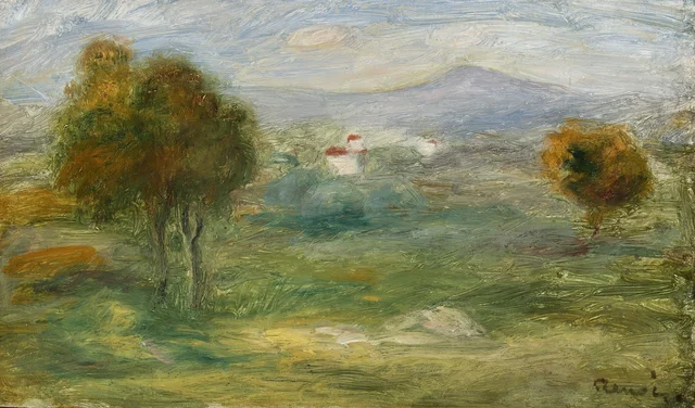 Paisaje de Cros-de-Cagnes