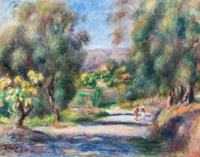 Paysage du Sud de la France, Pierre-Auguste Renoir