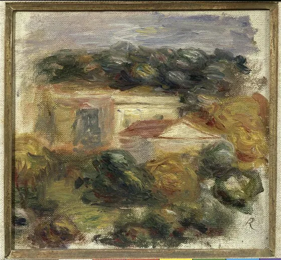 Paysage méditerranéen, Cagnes