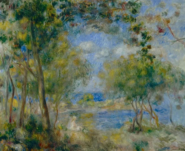 Paysage près de Noirmoutier, Pierre-Auguste Renoir
