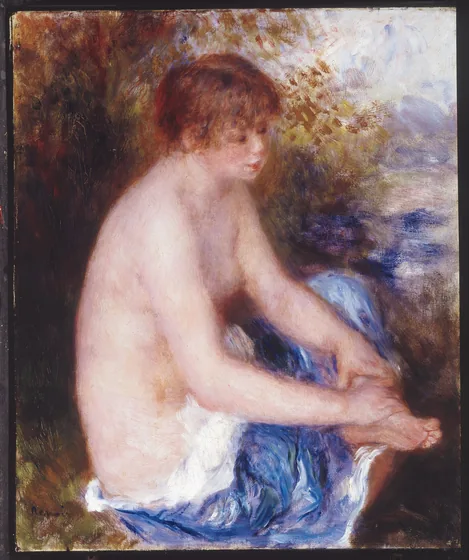 Petit nu bleu