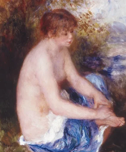 Petit nu bleu