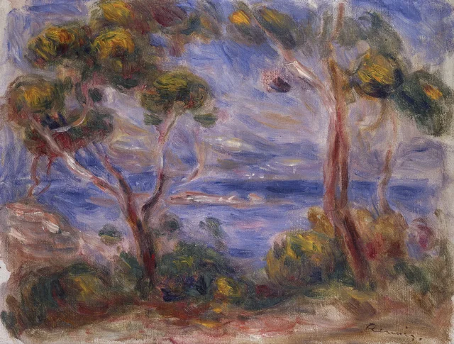 Pins à Cagnes, Pierre-Auguste Renoir