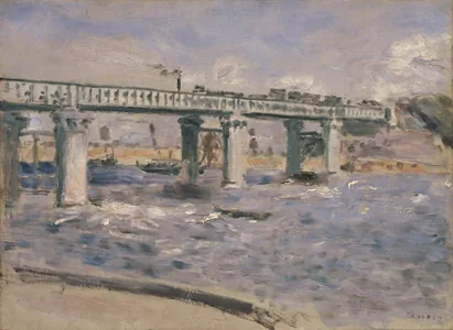 Pont de chemin de fer à Argenteuil