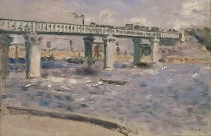 Pont de chemin de fer à Argenteuil