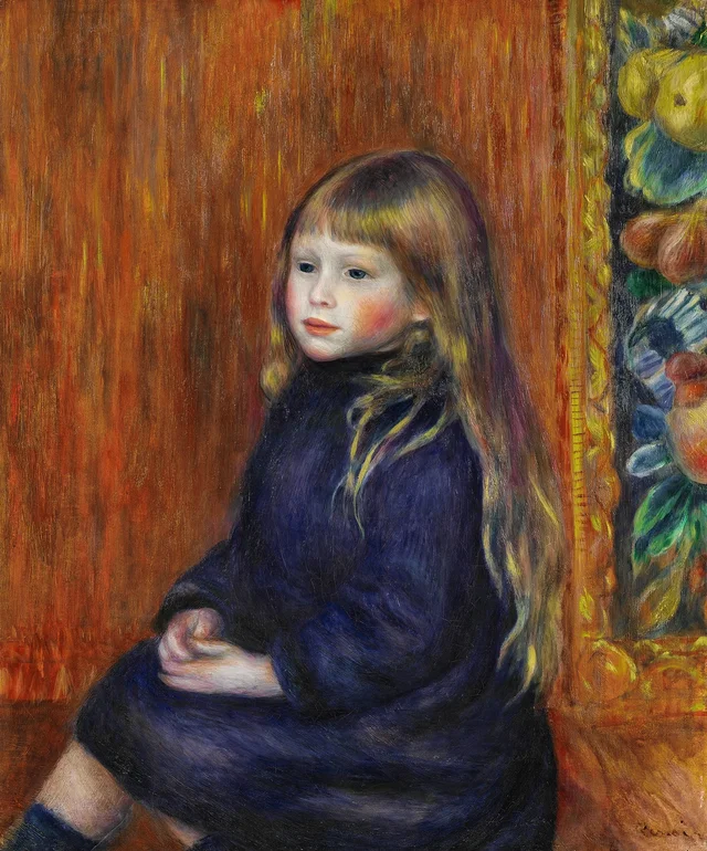 Portrait d’Edmond Renoir Jr, Pierre-Auguste Renoir