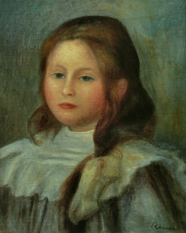 Retrato de niño, Pierre-Auguste Renoir