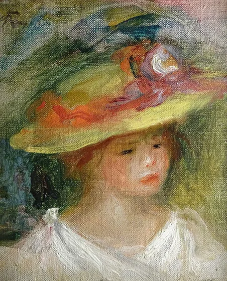 Portrait d’enfant avec chapeau