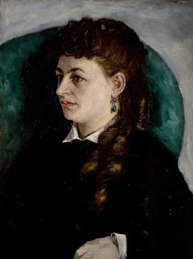 Retrato de Clémence Tréhot, llamada madame Jules Le Cœur