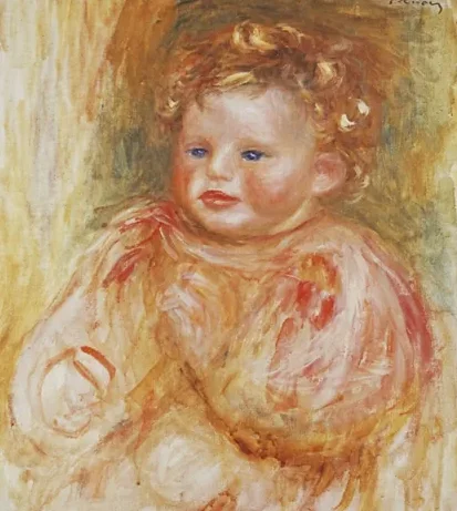 Portrait de Jean Renoir, enfant