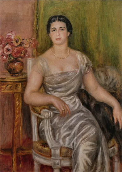 Portrait de la poétesse Alice Vallières-Merzbach