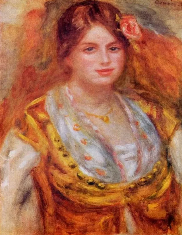 Portrait de Mademoiselle François, Pierre-Auguste Renoir