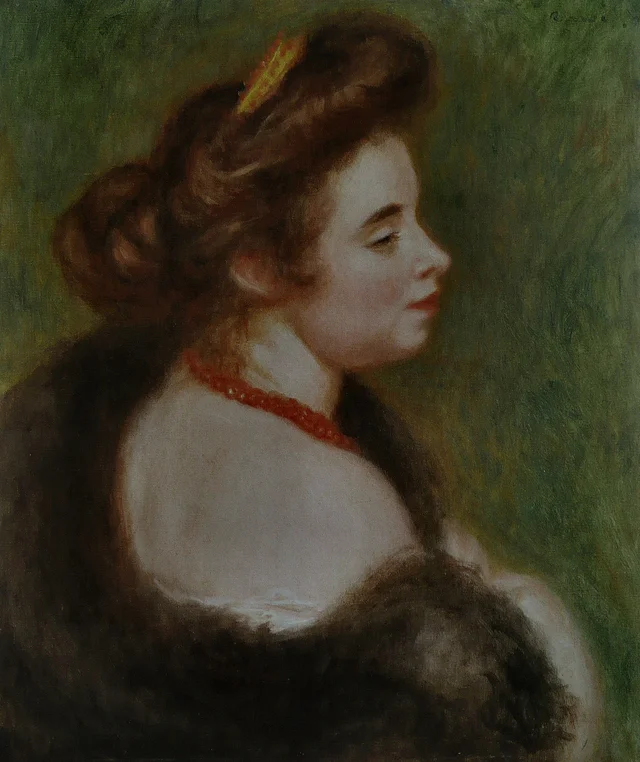 Portrait de Marthe Denis, Pierre-Auguste Renoir