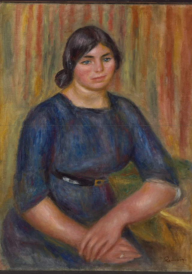 Portrait de Mlle Estable, Pierre-Auguste Renoir