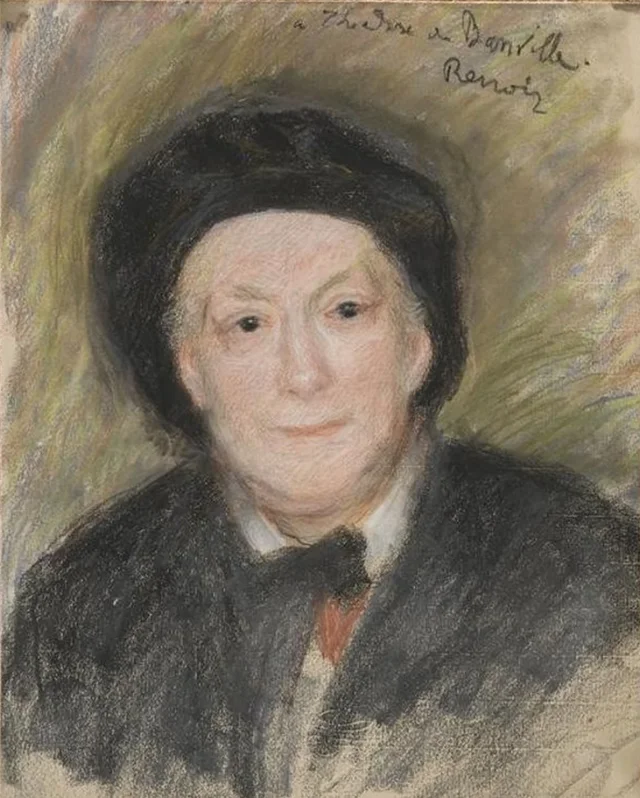 Retrato de Théodore de Banville, Pierre-Auguste Renoir