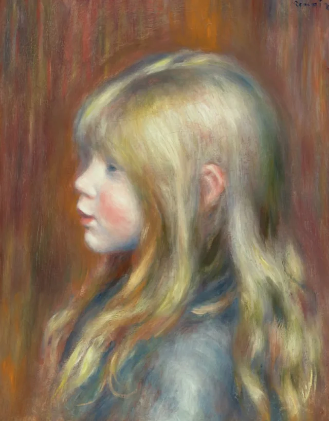 Retrato de Edmond Renoir, Pierre-Auguste Renoir