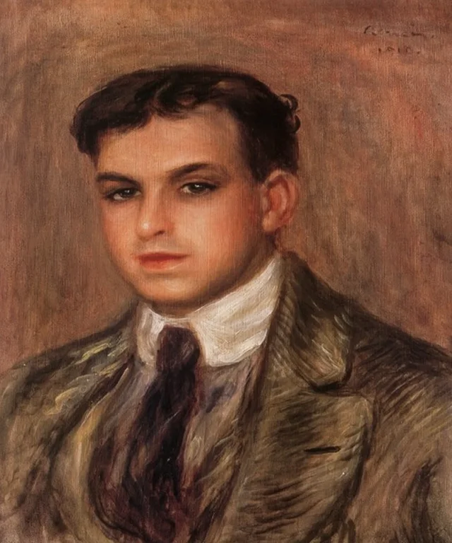Retrato de Pierre Renoir, hijo del artista, Pierre-Auguste Renoir