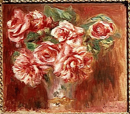 Roses dans un vase