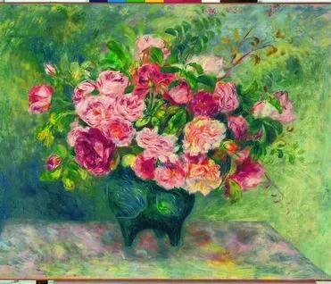 Roses dans un vase
