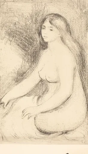 Seated Bather (Baigneuse assise)