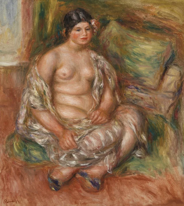 Odalisca sentada