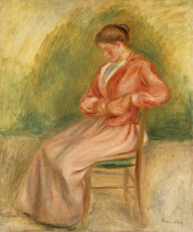 Femme assise, Pierre-Auguste Renoir