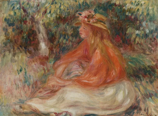 Mujer sentada