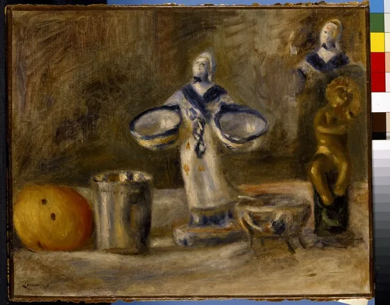 Still Life with a faience Figure
