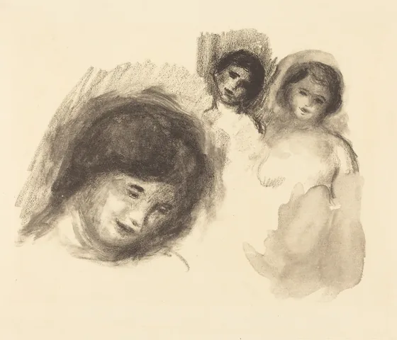 Stone with Three Sketches (La pierre au trois croquis)