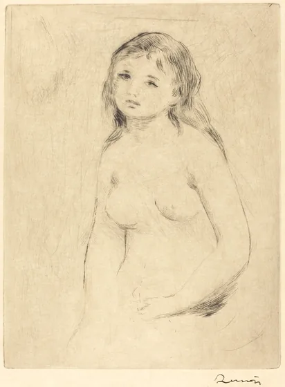 Study for a Bather (Etude pour une baigneuse)