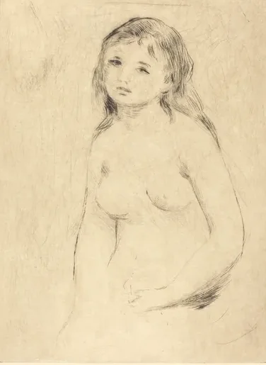 Study for a Bather (Etude pour une baigneuse)
