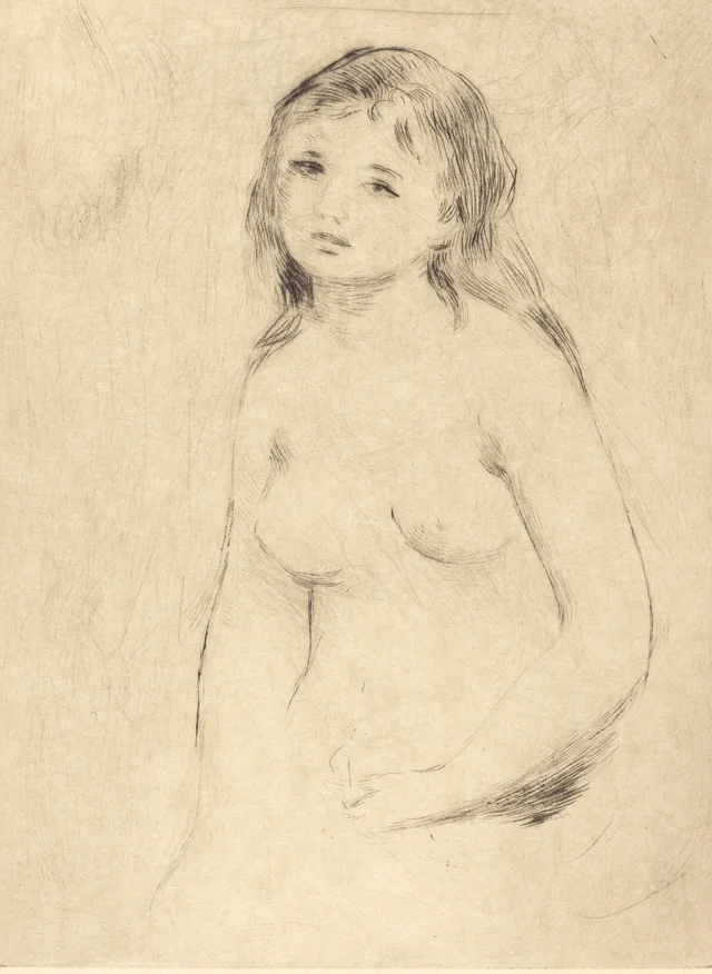 Étude pour une baigneuse
