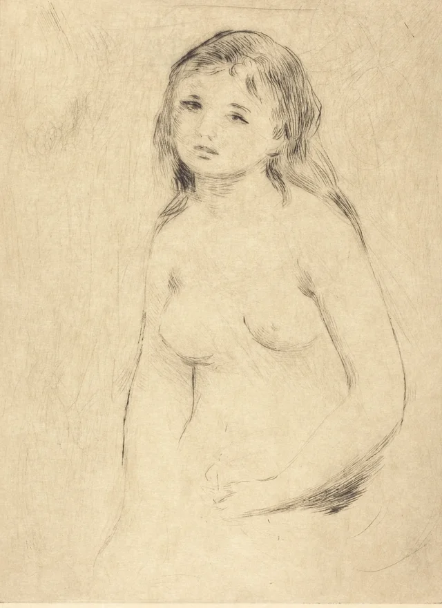 Étude pour une baigneuse