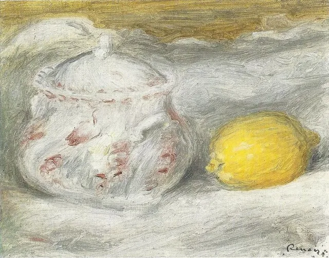 Sucrier et citron