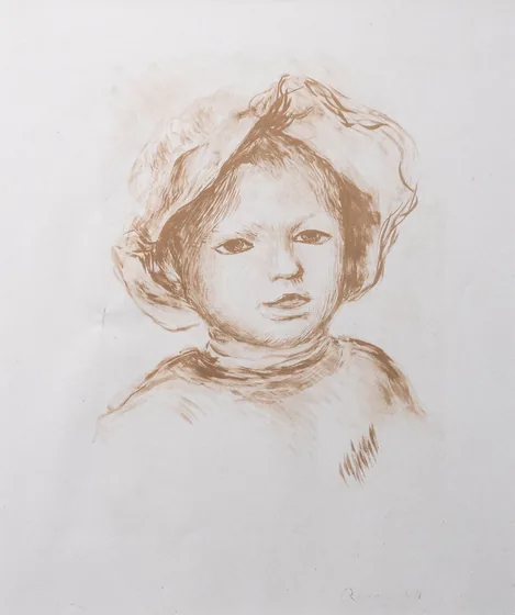 Tête d'enfant (Pierre Renoir)